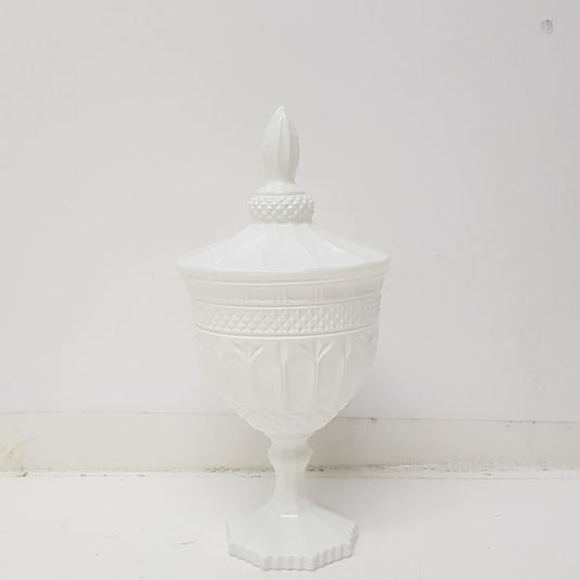 Buckingham Crystal Glass Jar