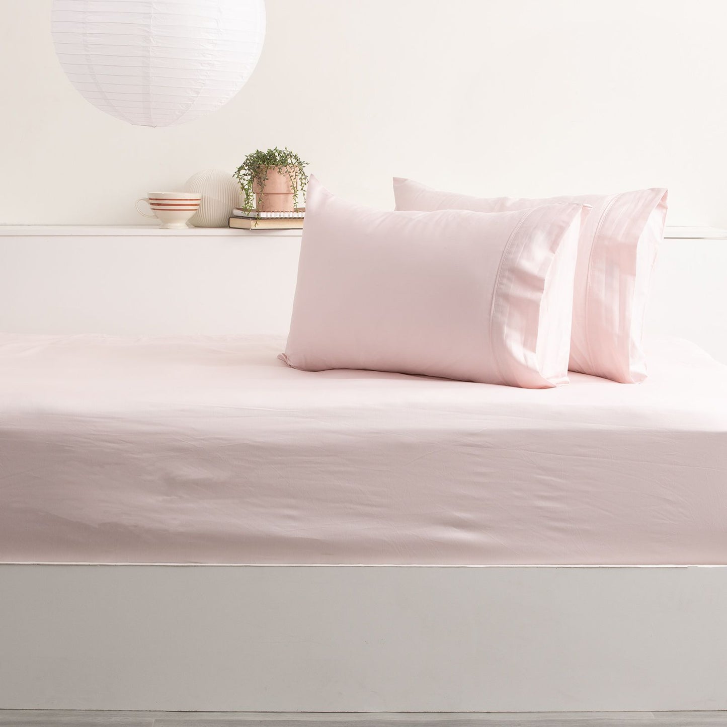 500TC Natural Bamboo Cotton Sheet Set - No Flat Sheet.