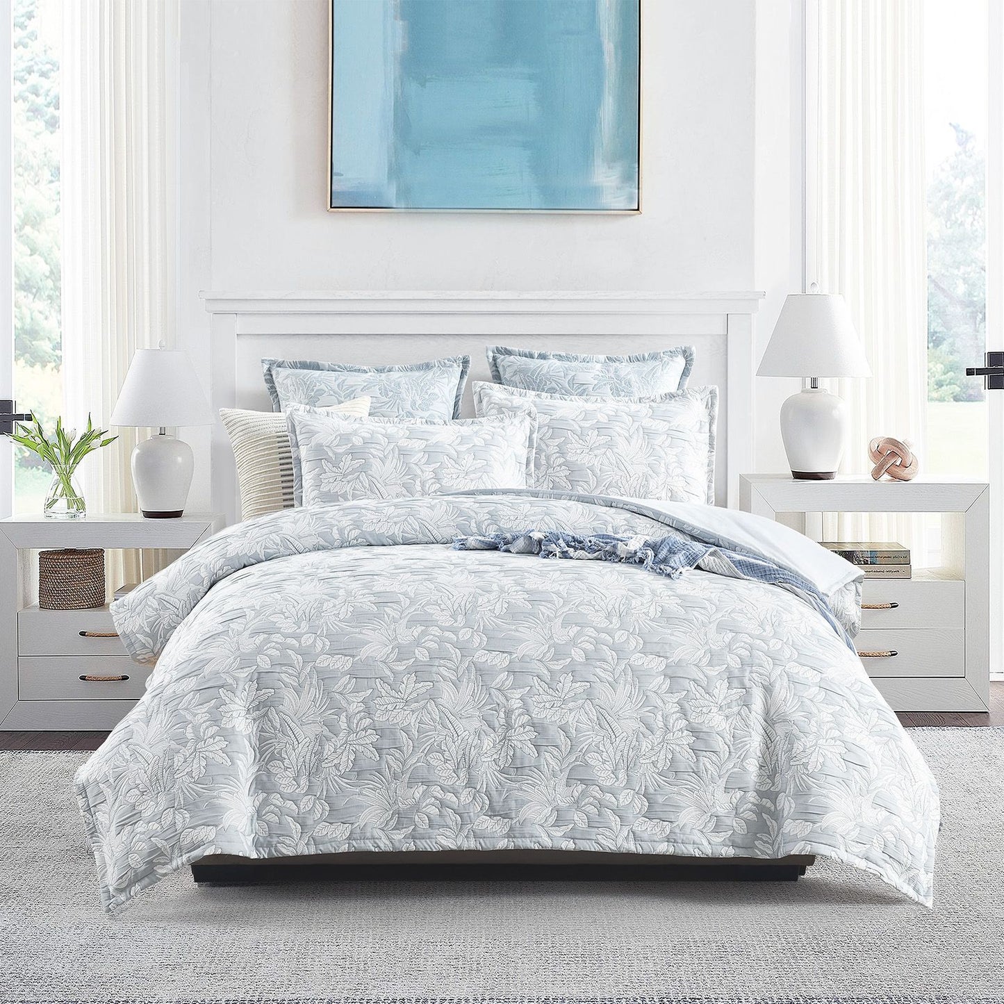 Westley Jacquard Quilt Cover Set