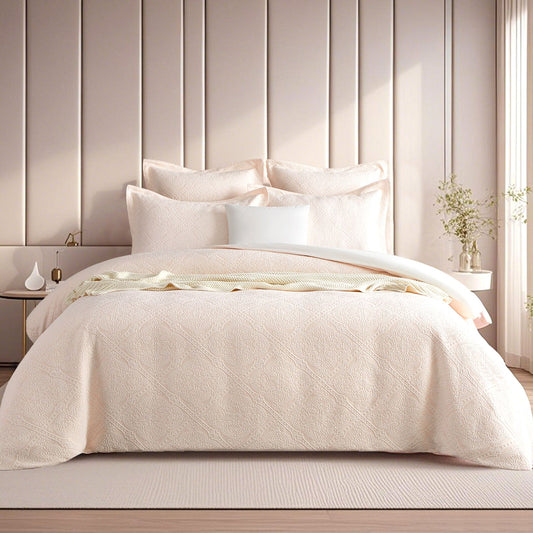 Bella Jacquard Quilt Cover Set