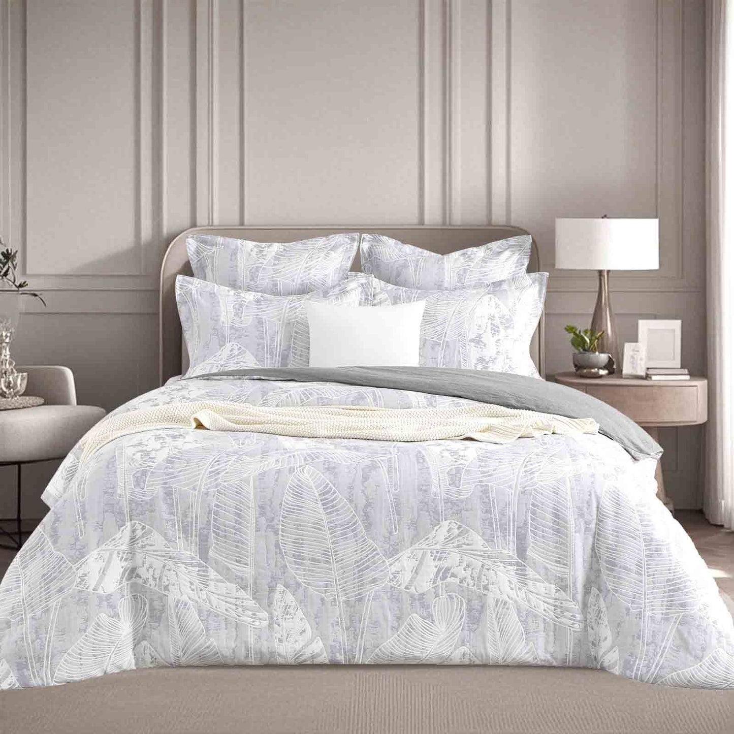Grove Jacquard Quilt Cover Set