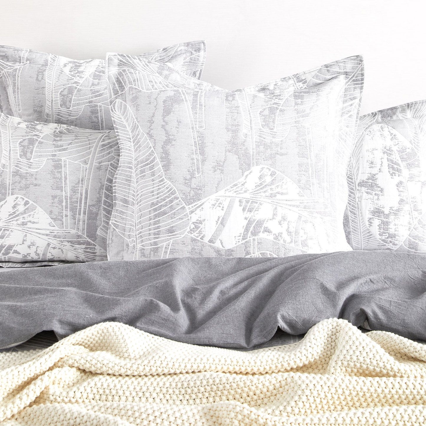 Grove Jacquard Quilt Cover Set