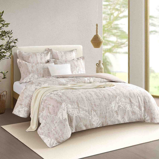 Panache Jacquard Quilt Cover set