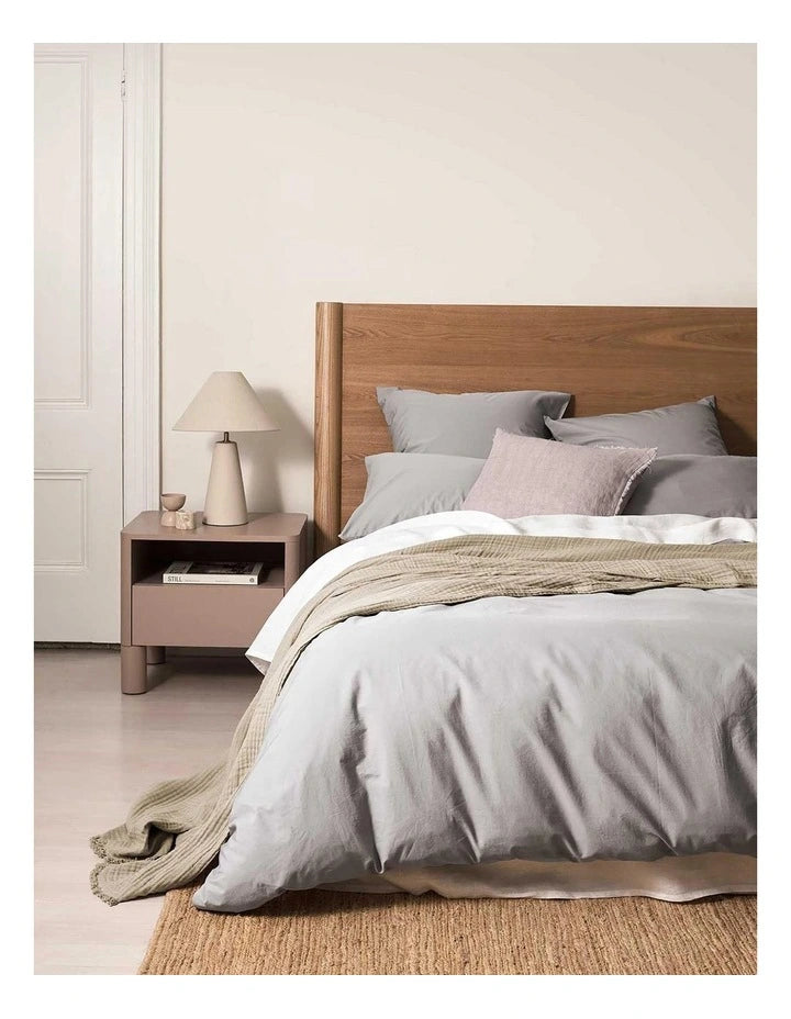 Halo Organic Quilt Cover Set