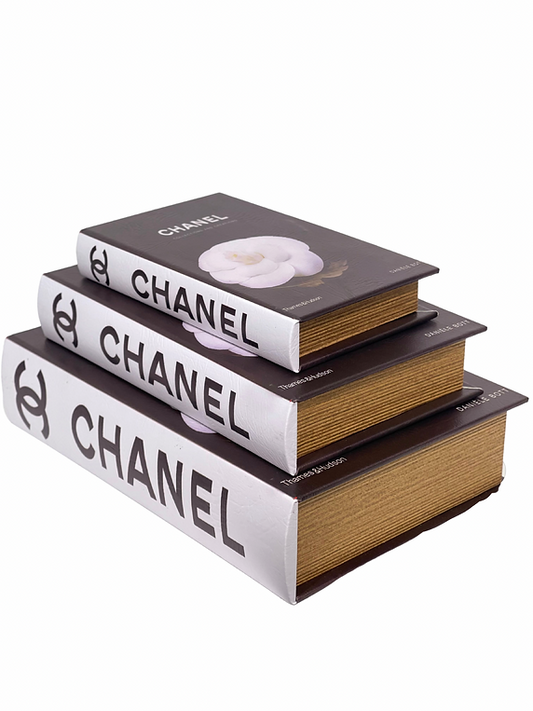 Chanel Luxury Designer Book Box