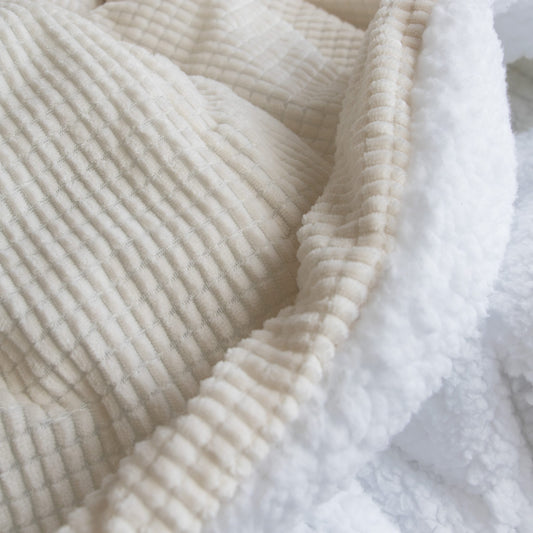 Avalon Faux Fur Sherpa 3pc Comforter Set