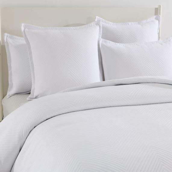 Atlantics Jacquard Quilt Cover Set