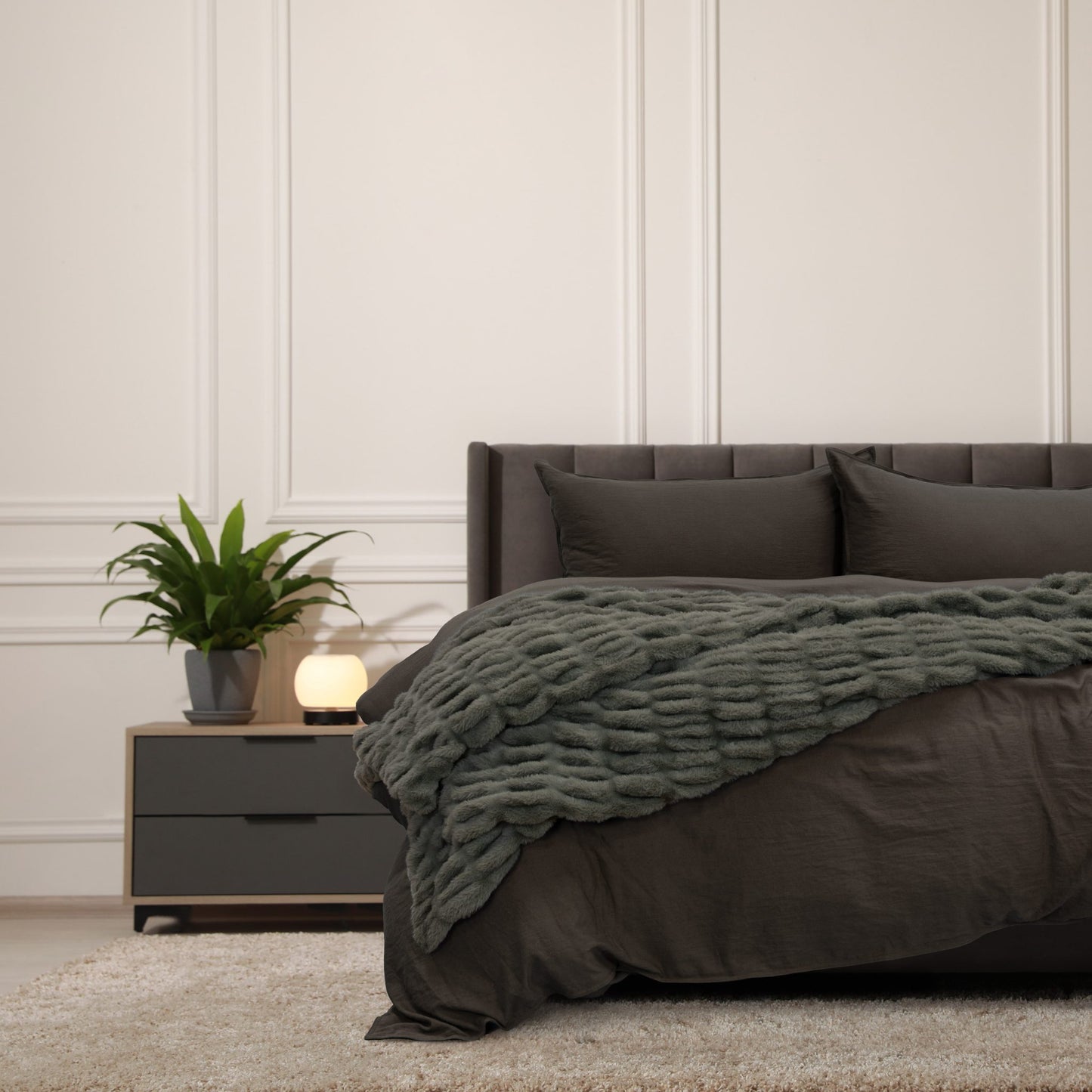 Clayton Faux Fur Throw