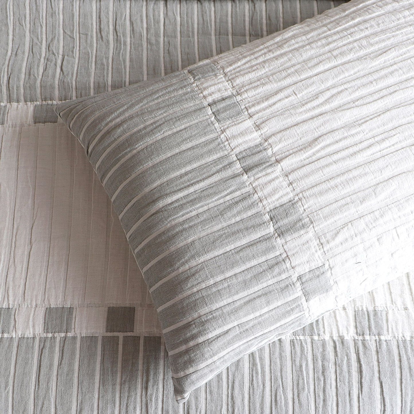 Brooks Jacquard Yarn Dye Quilt Cover Set