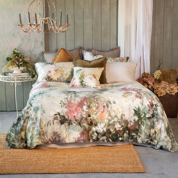 GIVERNY QUILT COVER SET