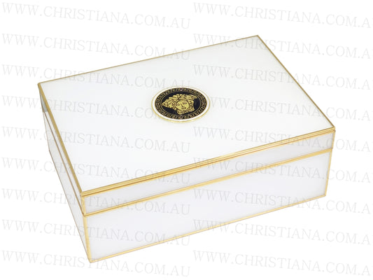 Medusa White Decorative Box