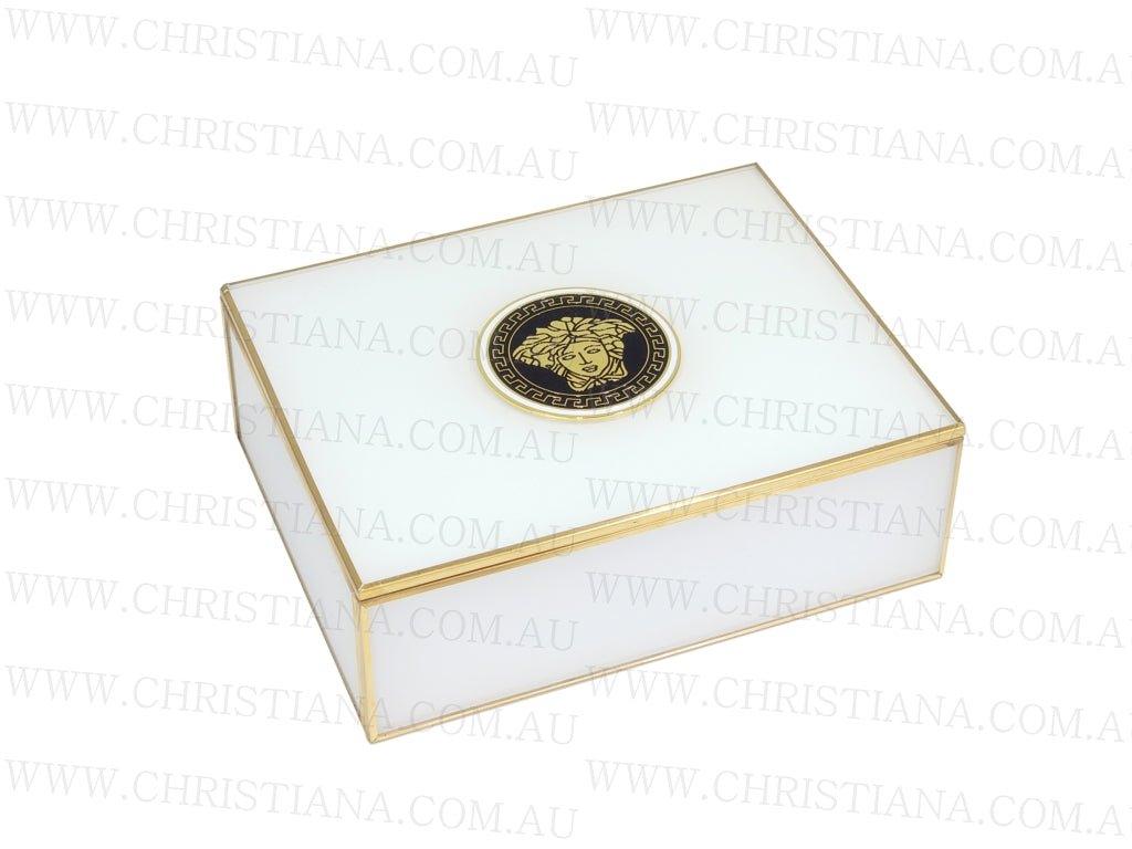 Medusa White Decorative Box
