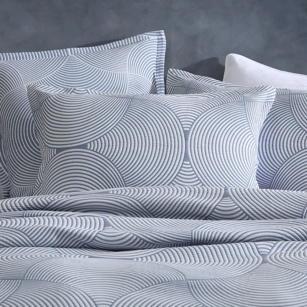 Arlo Slate Quilt Cover Set
