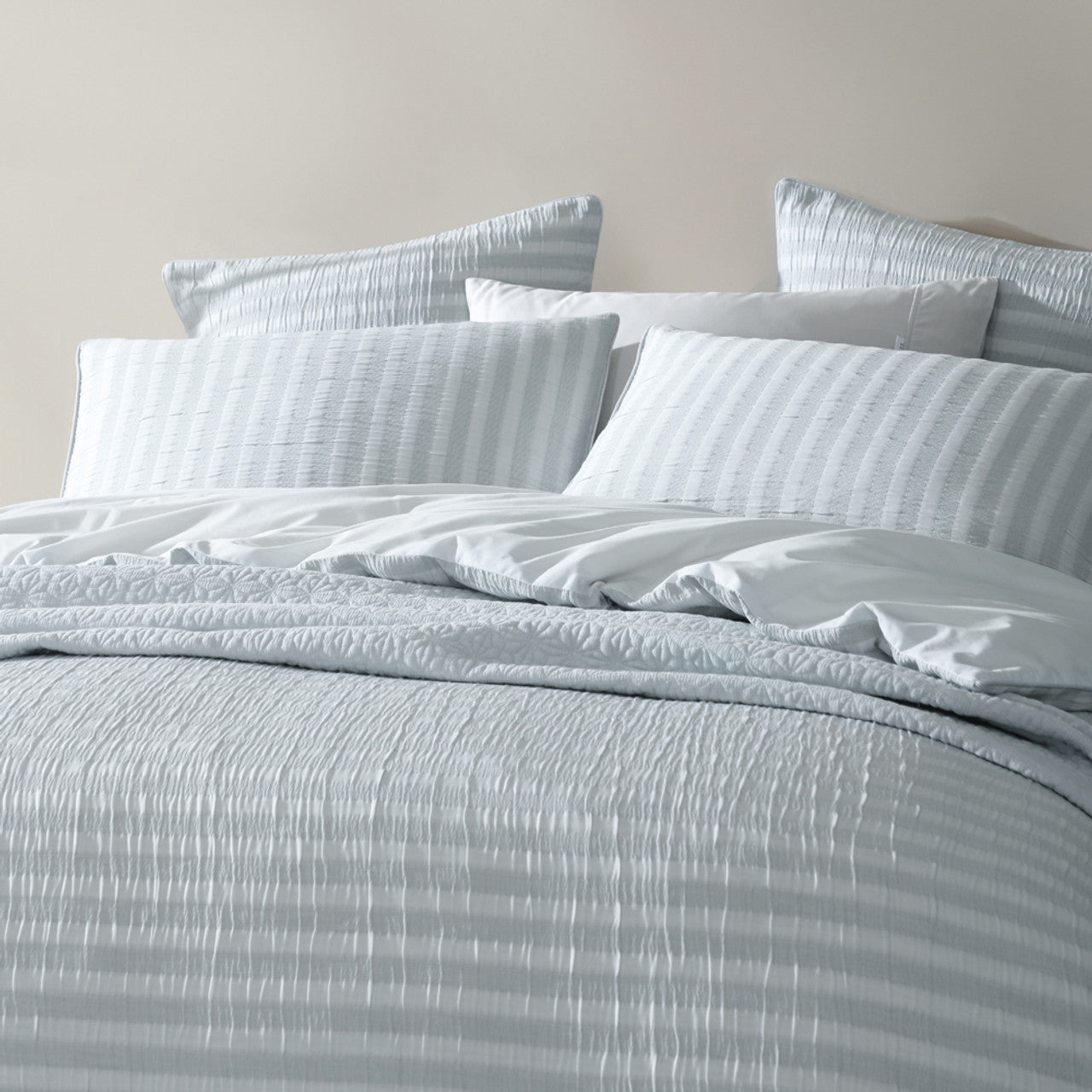 Emmet Platinum Quilt Cover Set