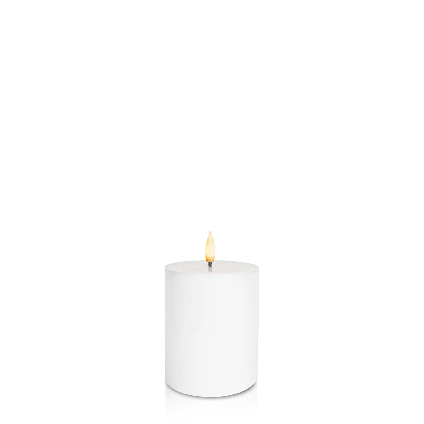 White LED Pillar Candle