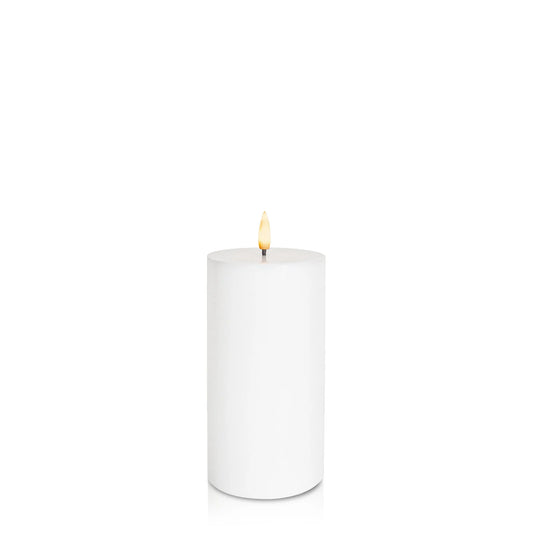 White LED Pillar Candle