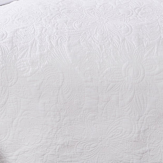 The Pure White Coverlet Set
