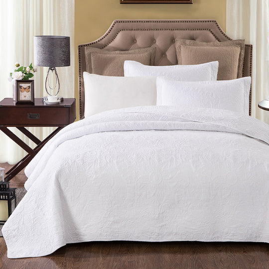 PURE WHITE COVERLET