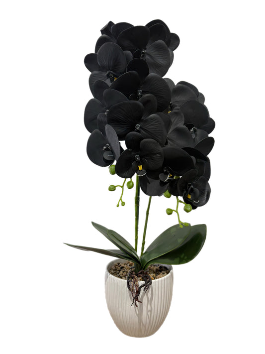 Potted Faux Orchid