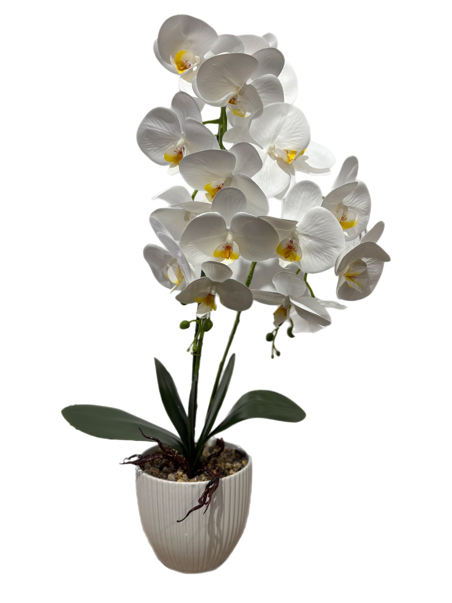 Potted Faux Orchid
