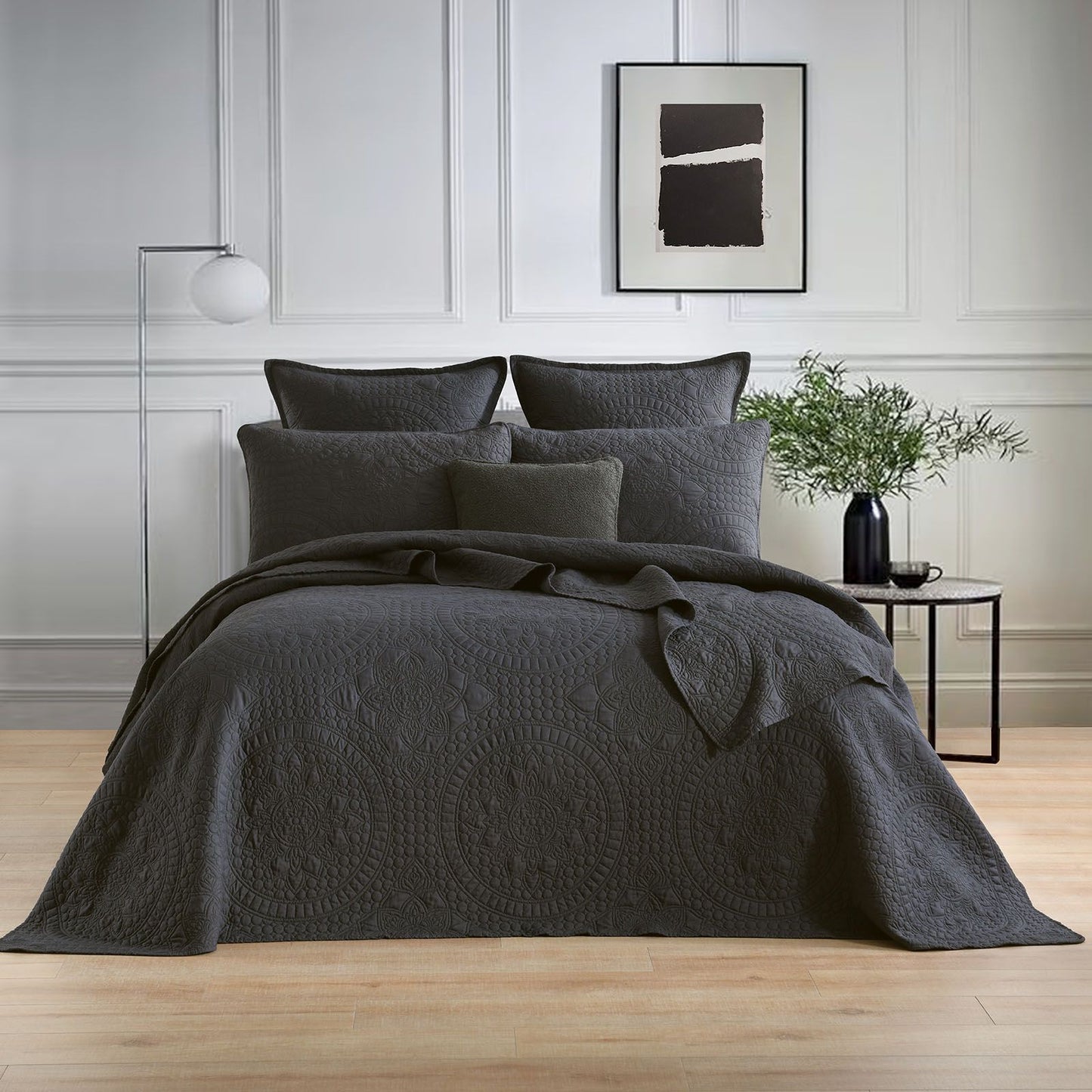 Asher Jacquard Coverlet Set