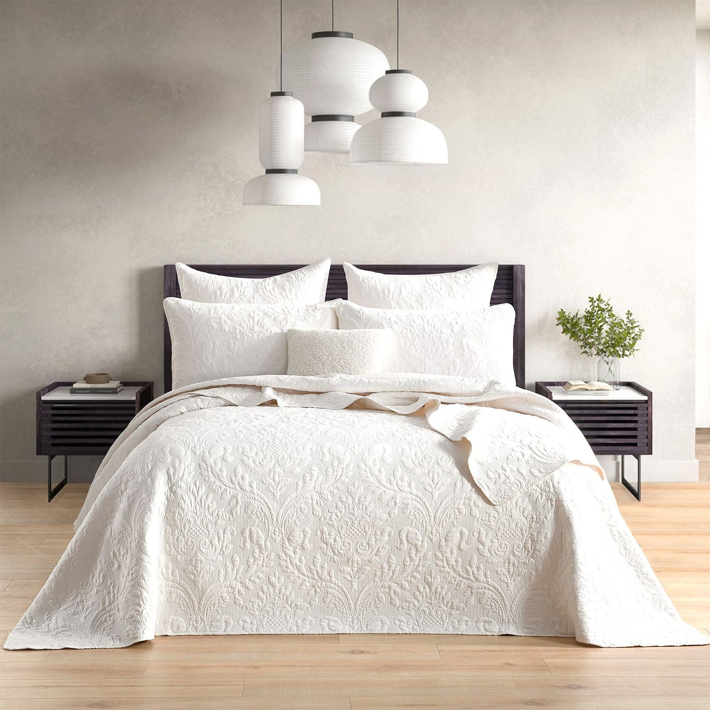 Berlin Jacquard Coverlet Set