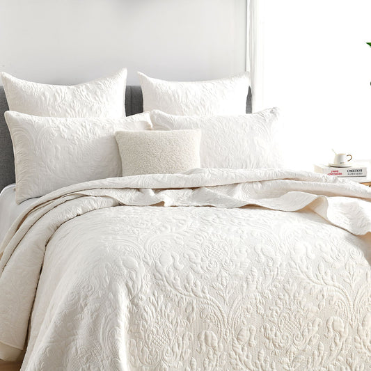 Berlin Jacquard Coverlet Set