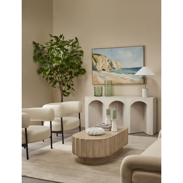 Hughe LED Flickering Pillar Candle