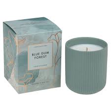 Blue Gum Forest Ceramic Candle