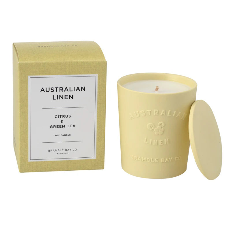 Citrus & Green Tea Ceramic Candle