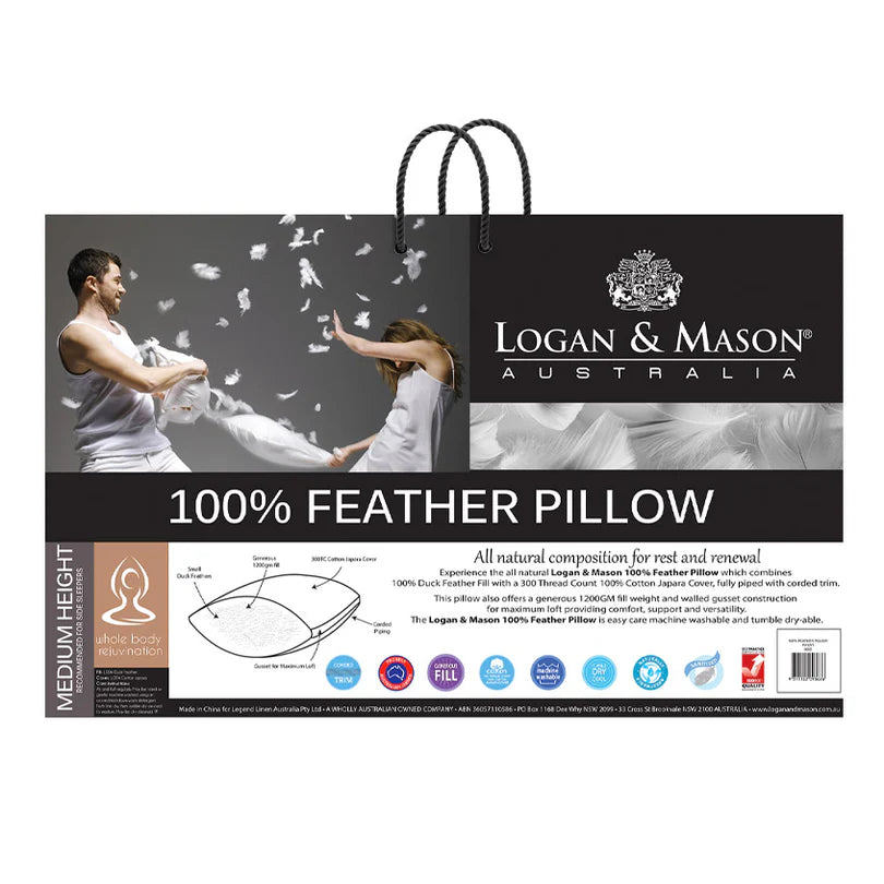Standard Feather Pillow