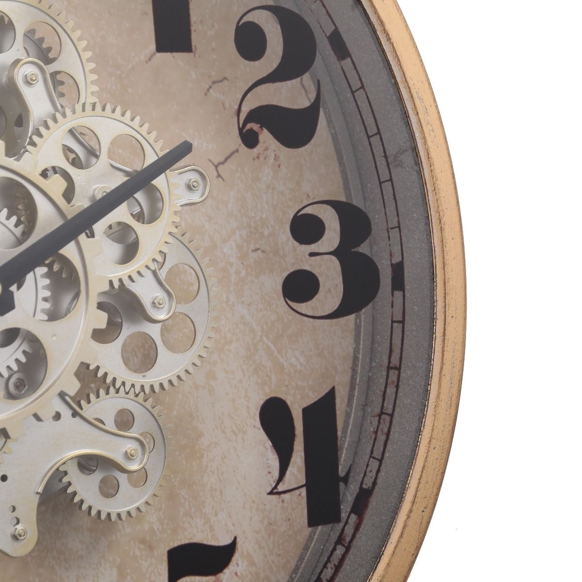 Henri Round Industrial Wall Clock 47cm