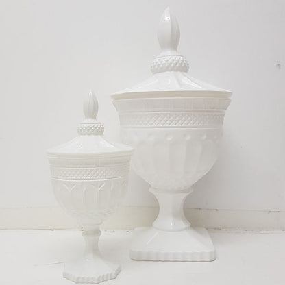 Buckingham Crystal Glass Jar
