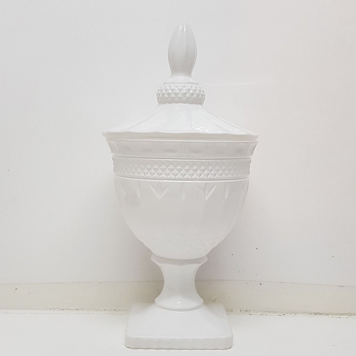 Buckingham Crystal Glass Jar