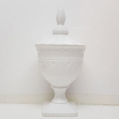 Buckingham Crystal Glass Jar