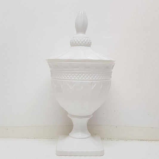 Buckingham Crystal Glass Jar