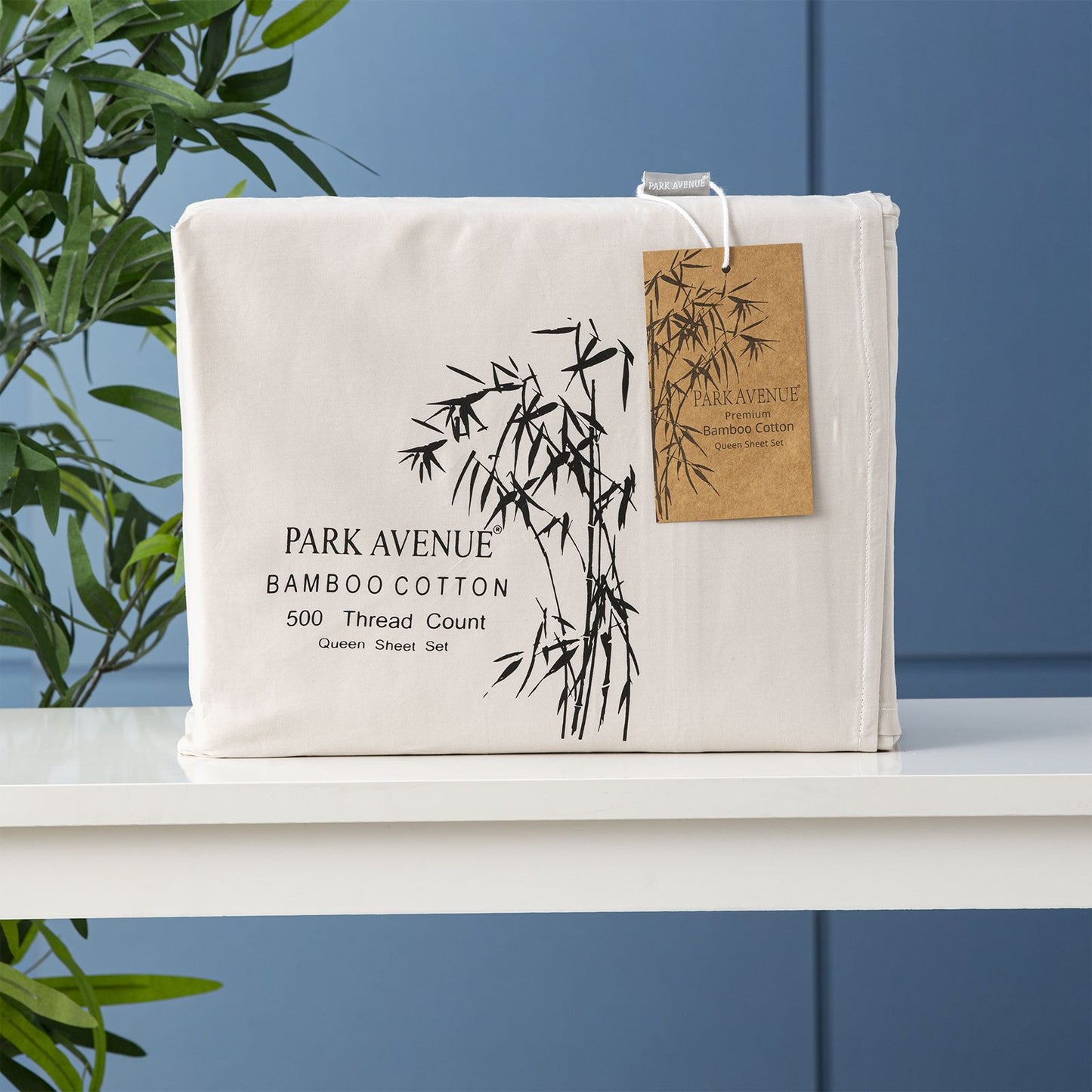 500TC Natural Bamboo Cotton Sheet Set