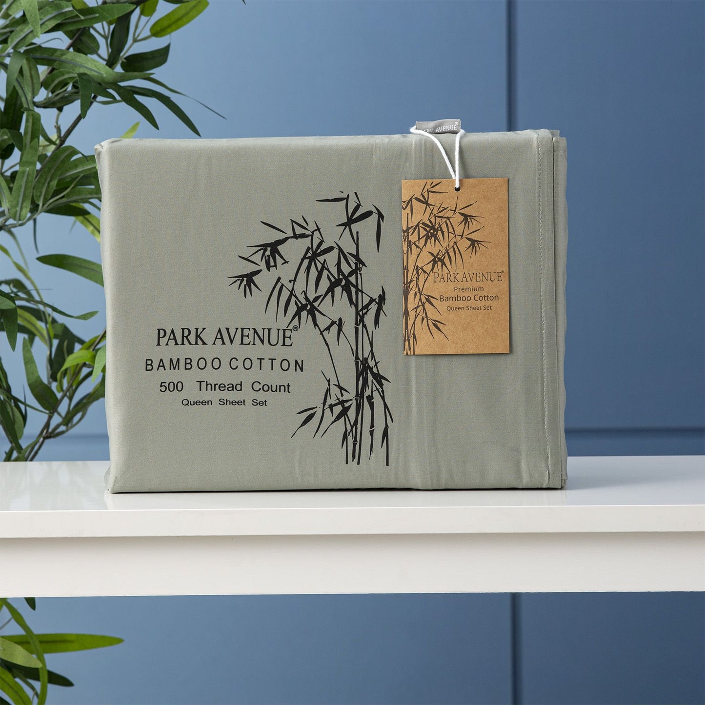 500TC Natural Bamboo Cotton Sheet Set