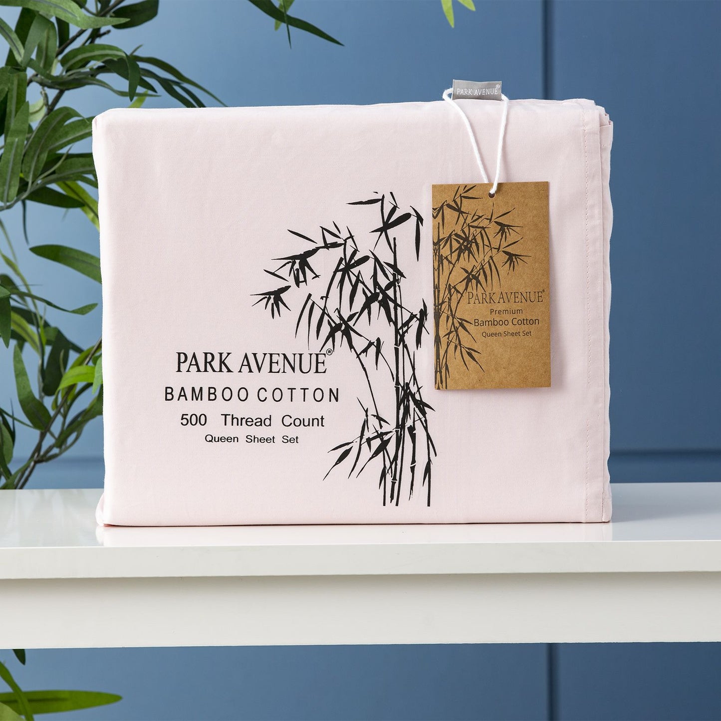 500TC Natural Bamboo Cotton Sheet Set