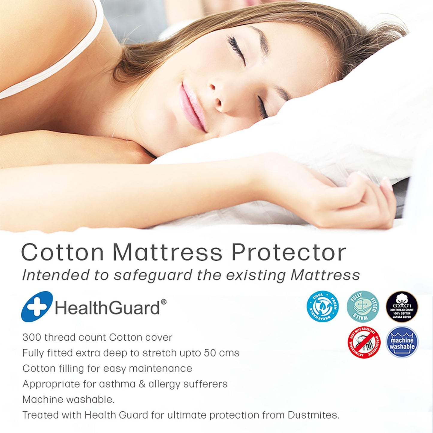 Ultimate All Cotton Mattress Protector