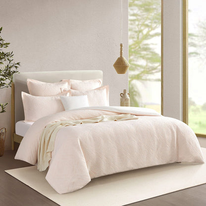 Bella Jacquard Quilt Cover Set