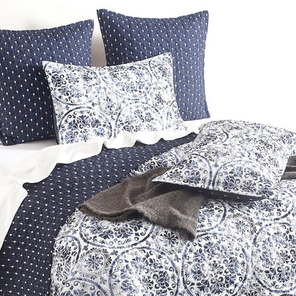 Delos Quilted Reversible Coverlet Set