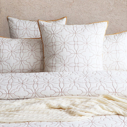 Solaris Cotton Quilted Quilt Cover Set