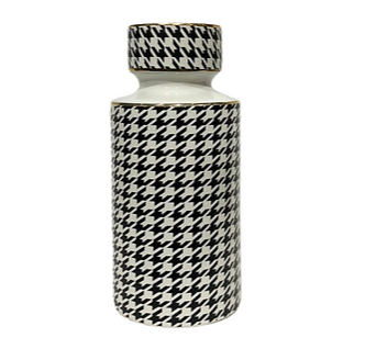 Houndstooth Vase