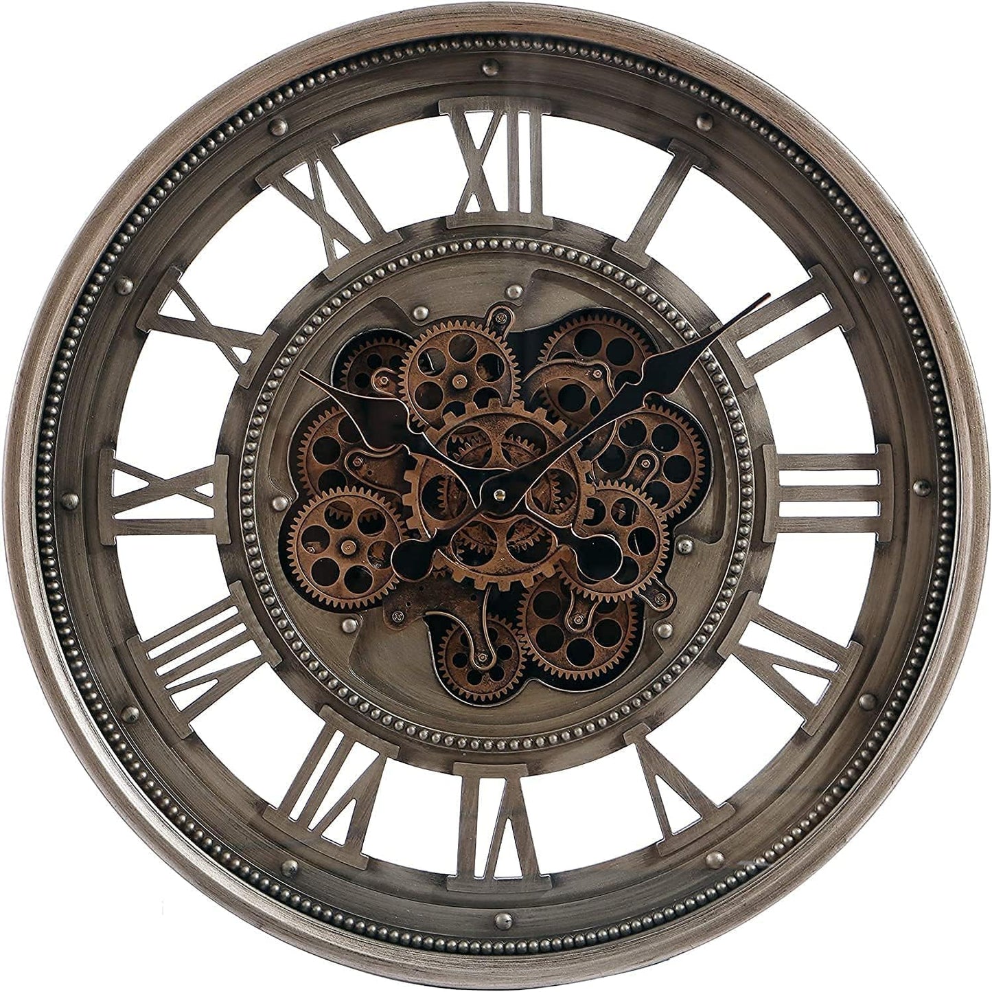 Round Industrial Wall Clock 60cm