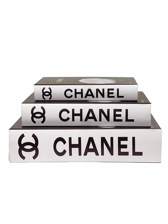 Chanel Luxury Designer Book Box