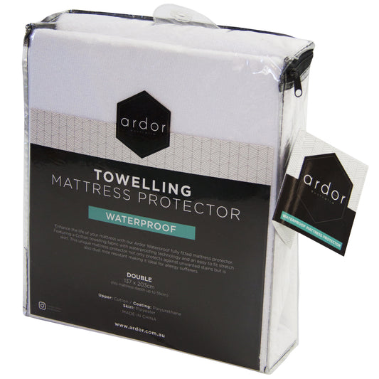 Waterproof Towelling Mattress Protector