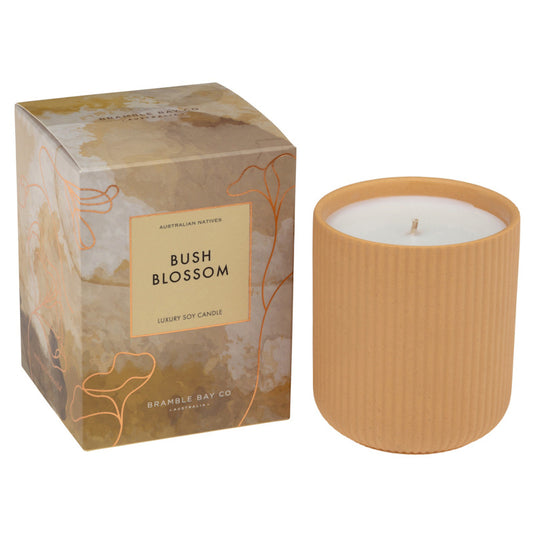 Bush Blossom Ceramic Candle