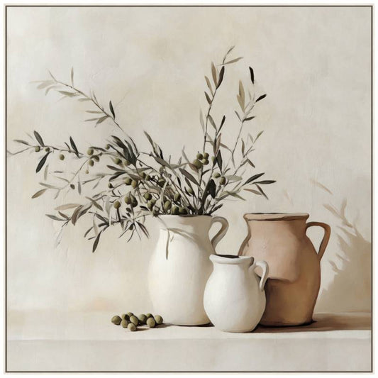 Olives and Urn Artwork
