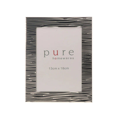 Erica Silver Grained Frame